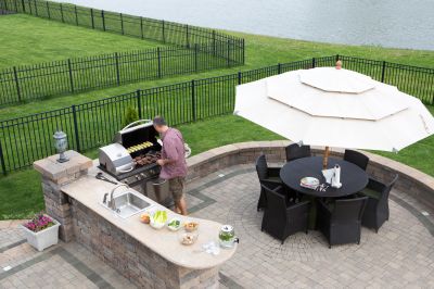 Large Outdoor Dining Area